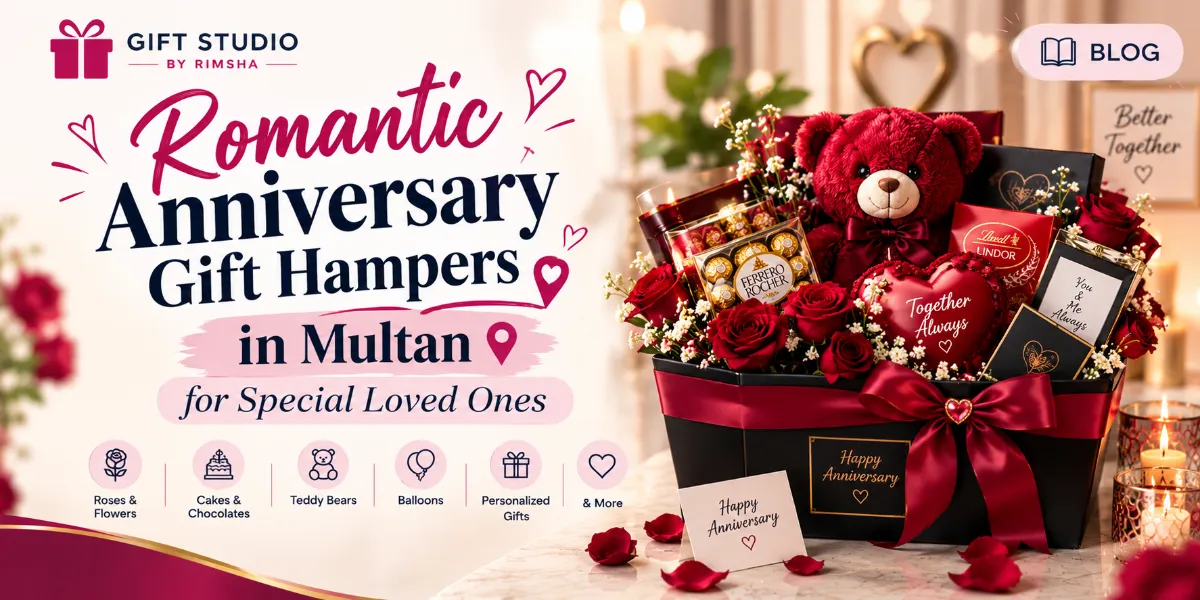 Romantic Anniversary Gift Hampers in Multan