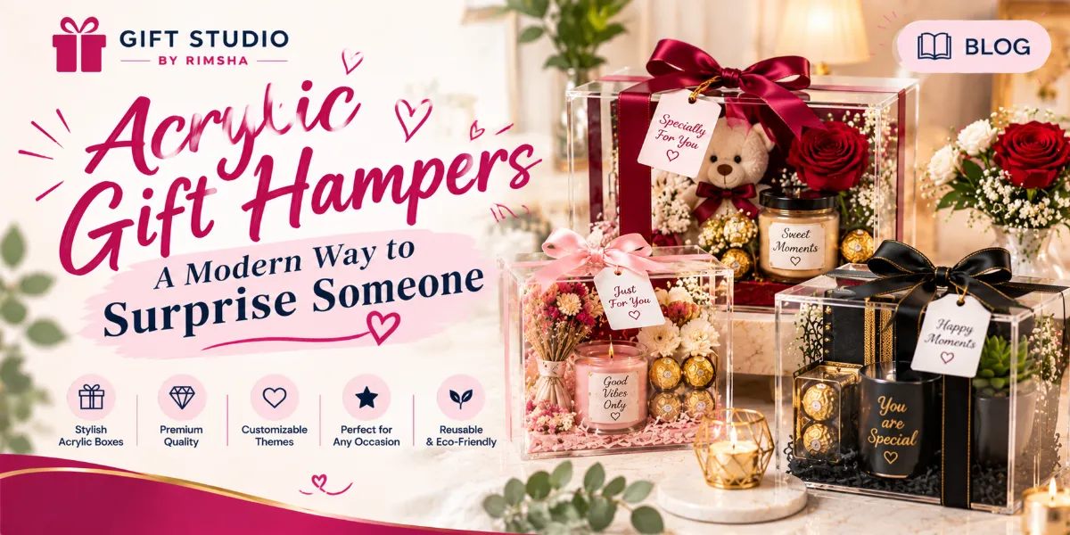Acrylic Gift Hampers: A Modern Way to Surpris...