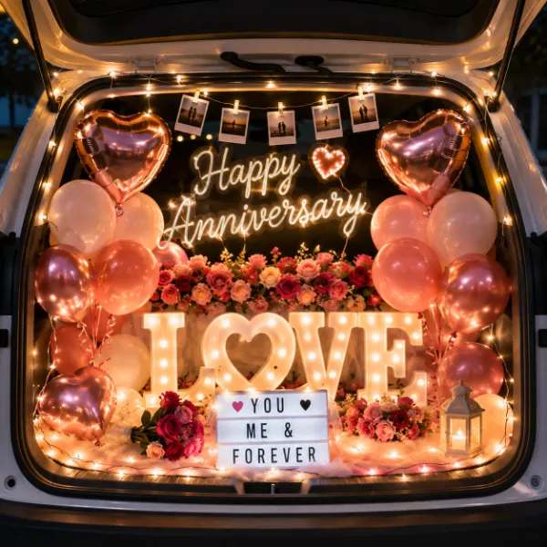 Car Trunk Celebration Decor