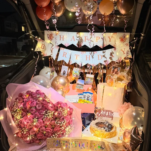 Car Trunk Celebration Decor