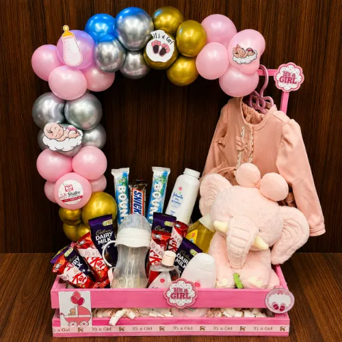 Baby Girl Newborn Gift Hamper