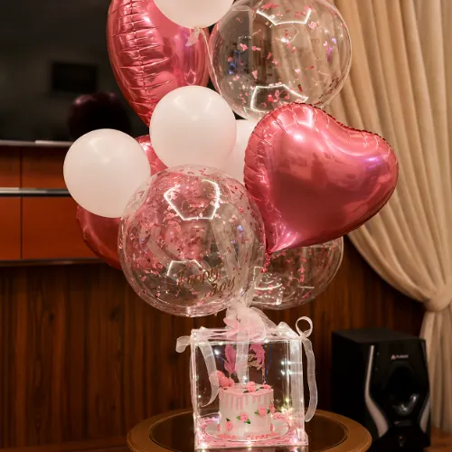 Custom Chocolate Fudge Cake Gift