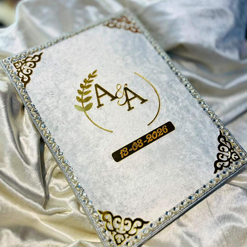 Nikkah file with box - Product Image